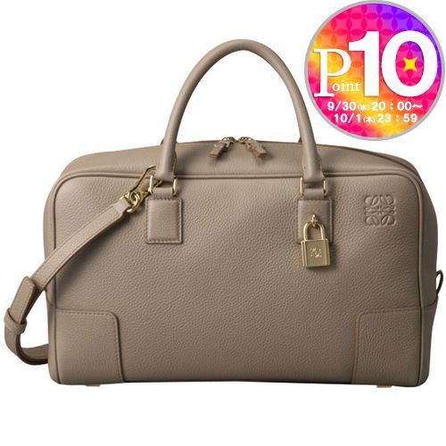 【9日0時～48h限定ポイント5倍】 【期間限定価格】 ロエベ LOEWE ハンドバッグ アマソナ28バッグ（ソフトグレインカーフ） A039N08X08 ベージュ 【お取り寄せ】