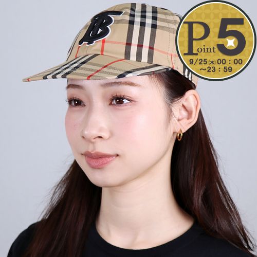 BURBERRY キャップ Burberry バーバリー ベースボールキャップ 帽子 チェック ロゴ