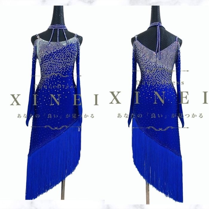 楽天市場】【受注生産・セミオーダー】社交ダンス ドレス ダンス
