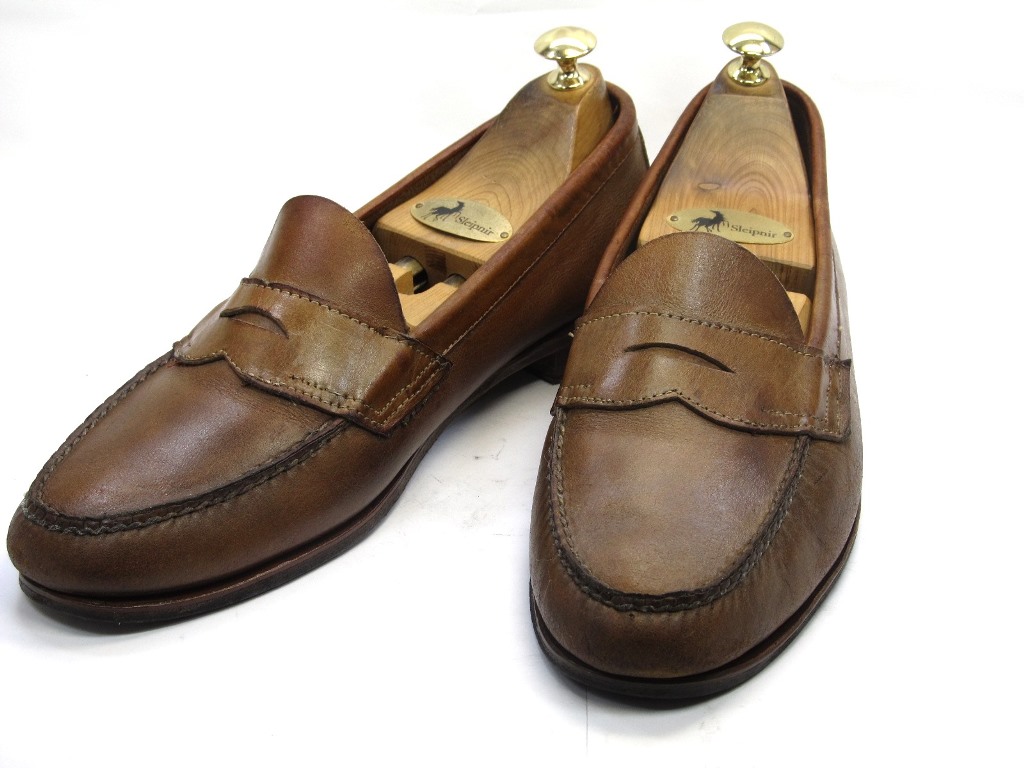 無条件 特別価格 中古 送料無料 Buffalo Creek9 5 27 0cm 27 5cm アメリカ製 スリッポンメンズシューズ 紳士 靴 ビジネス カジュアル メンテナンス済 プレミア商品 Kankjute In