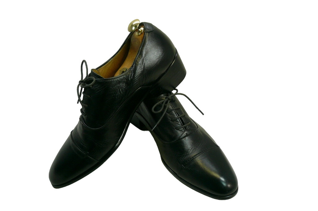 METEO様 フォロー割 インテレッサ ストレートチップ 7サイズ ブラック