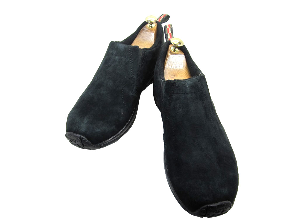 【中古】【送料無料】 MERRELL (メレル) US9 (26.5cm～27.0cm) ジャングル モック メンズシューズ 紳士 靴 ビジネス カジュアル メンテナンス済