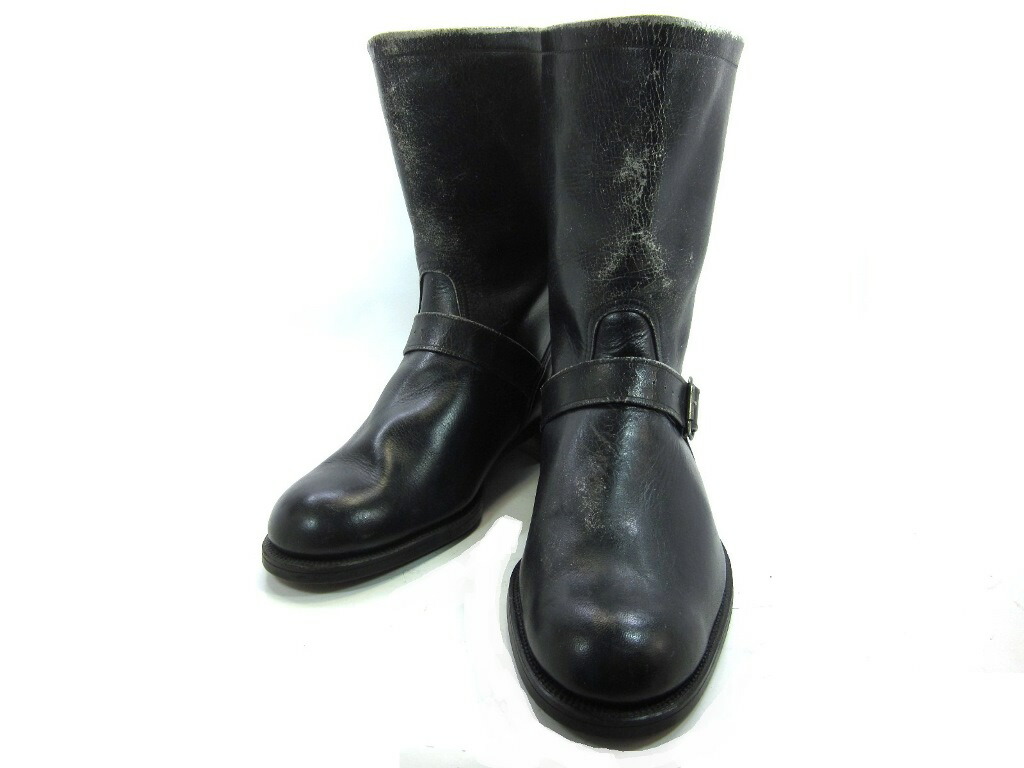 靴 ZINTALA 41 1/2 楽天市場】ZINTALA ジンターラ サイドジップ レザー ブーツ/ シューズ