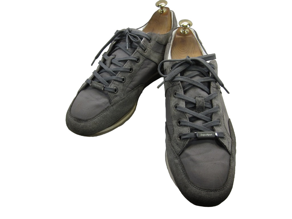 ○ゼニア Ermenegildo Zegna Z Zegna カーフ 牛革 ローカットスニーカー Vibramソール メンズ 【中古】 中古 楽天市場】Ermenegildo Zegna ローカットスニーカー ゼニア Z Zegna
