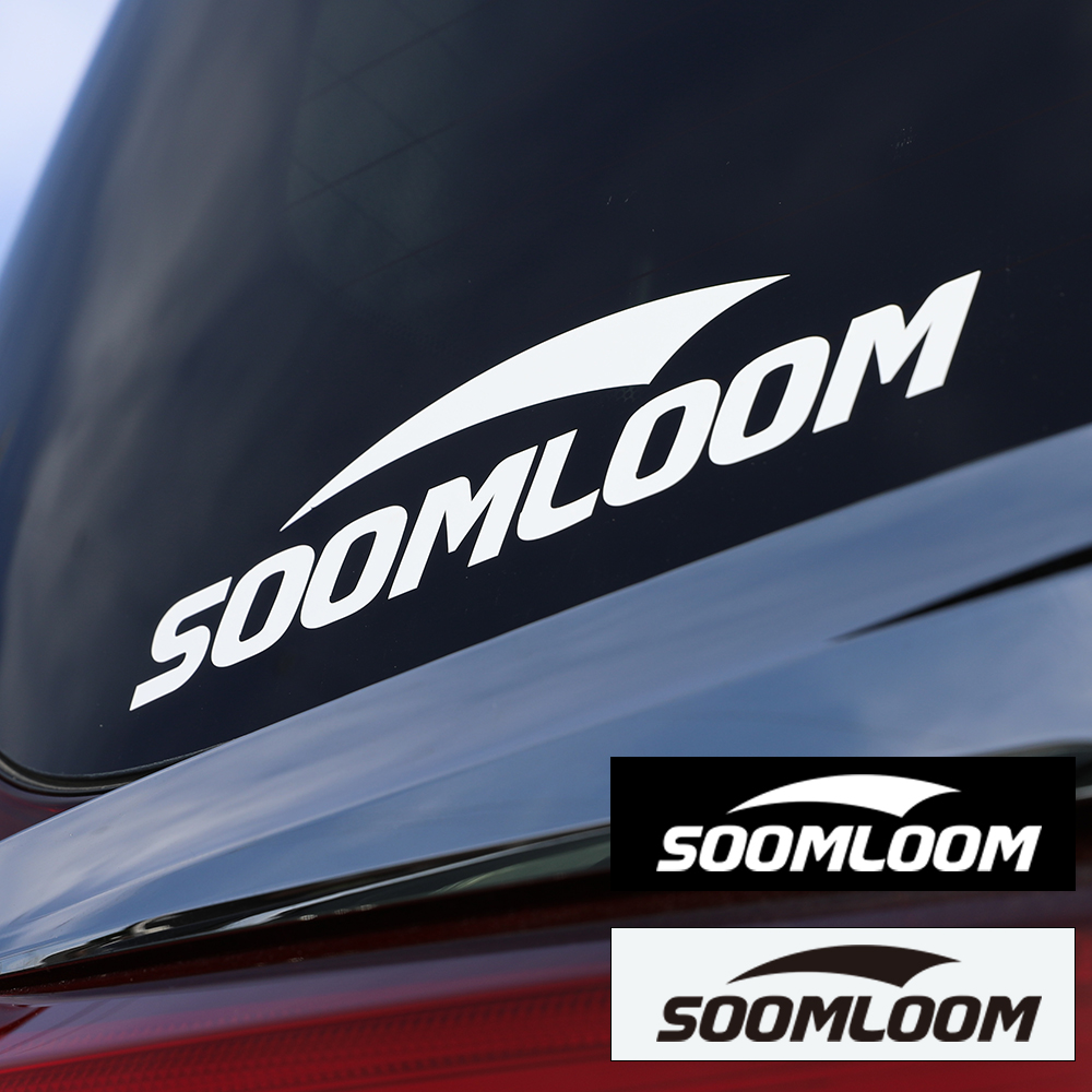 楽天市場】ポイント最大44倍☆Soomloom ステッカー ブラック＋ホワイト