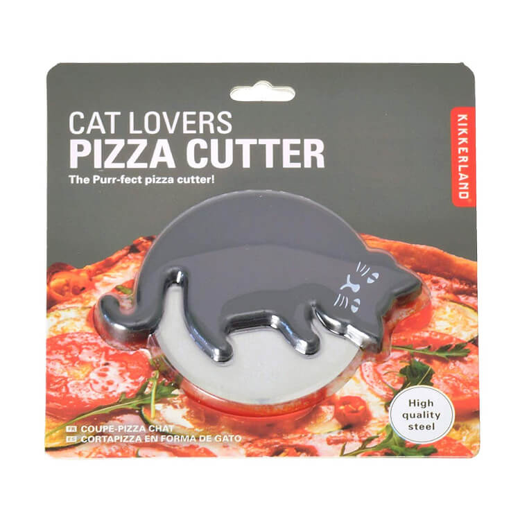 【楽天市場】ピザカッター 猫グッズ KIKKERLAND キャット ラバーズ カッター Cat Lovers Pizza Cutter
