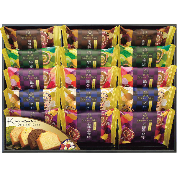 楽天市場】金澤兼六製菓 オリジナルケーキギフト CC-30R 2025 冬ギフト