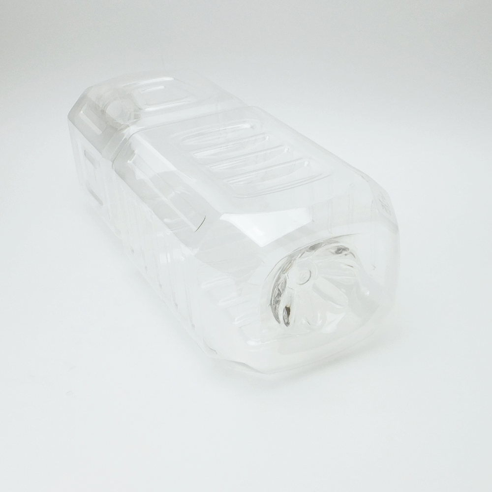 ペットボトル 空容器 2l角 ロックキャップ付 最も セット販売 1箱