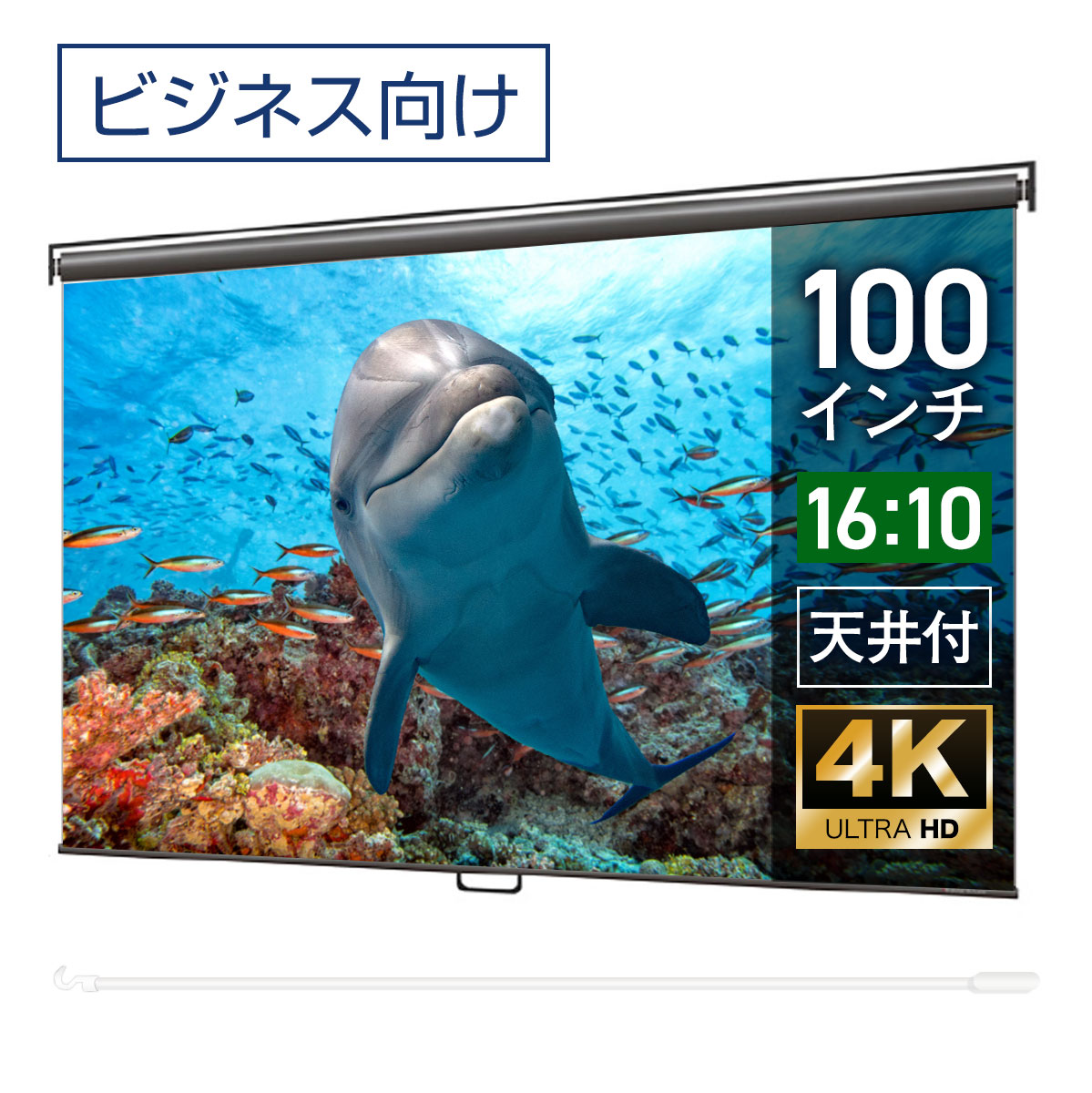 楽天市場】プロジェクタースクリーン 120インチ 吊り下げ シアター