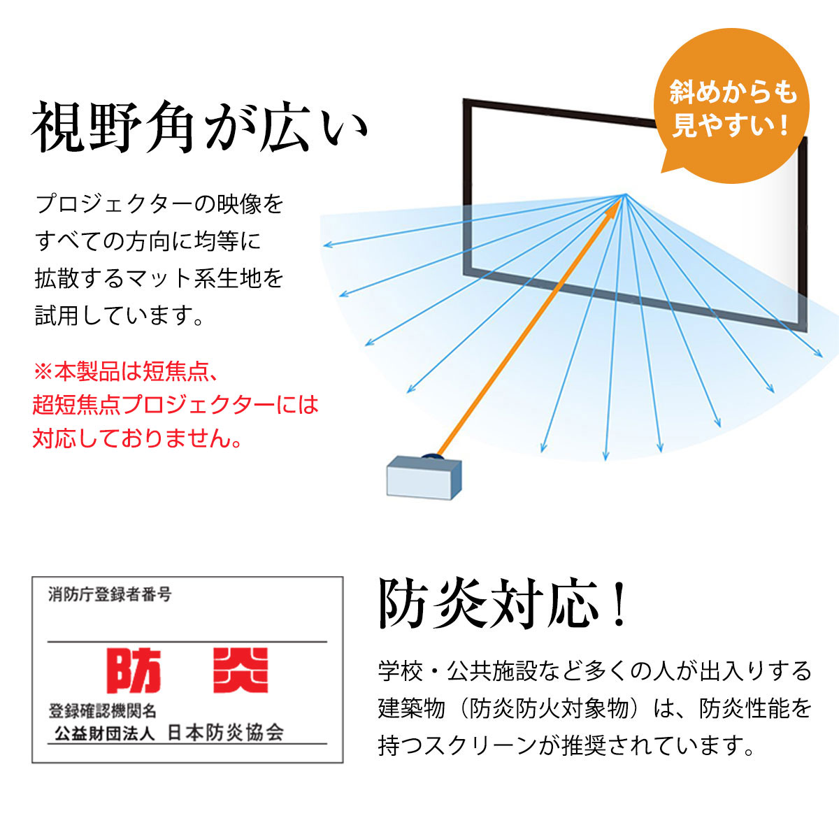 プロジェクタースクリーン 80インチ 吊り下げ シアターハウス 掛け軸