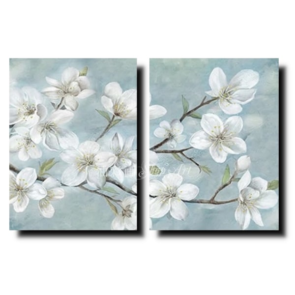 近代的 作物パネル 図形イラスト 手書上塗りの油彩画 お花アート ドローイング 内装 送料無料 アート板子 ウォールアート パネル 白い桜色 1793 鯔背 リビング生やさしいに飾れる オイルペインティング シーン 絵 Msgtours Com