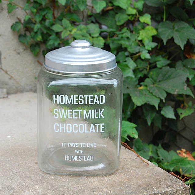 楽天市場 Glass Jar Milk Chocolate キャニスター キッチン ジャー 収納 小物入れ 瓶 びん ビン キッチン 保管 保存 ミルクチョコレート 雑貨レイジー