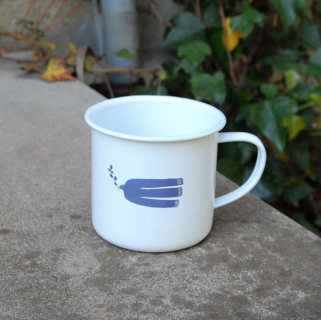 楽天市場 ブルーバードマグ ホーロー マグカップ おしゃれ シンプル ナチュラル コップ マグカップ 雑貨レイジー