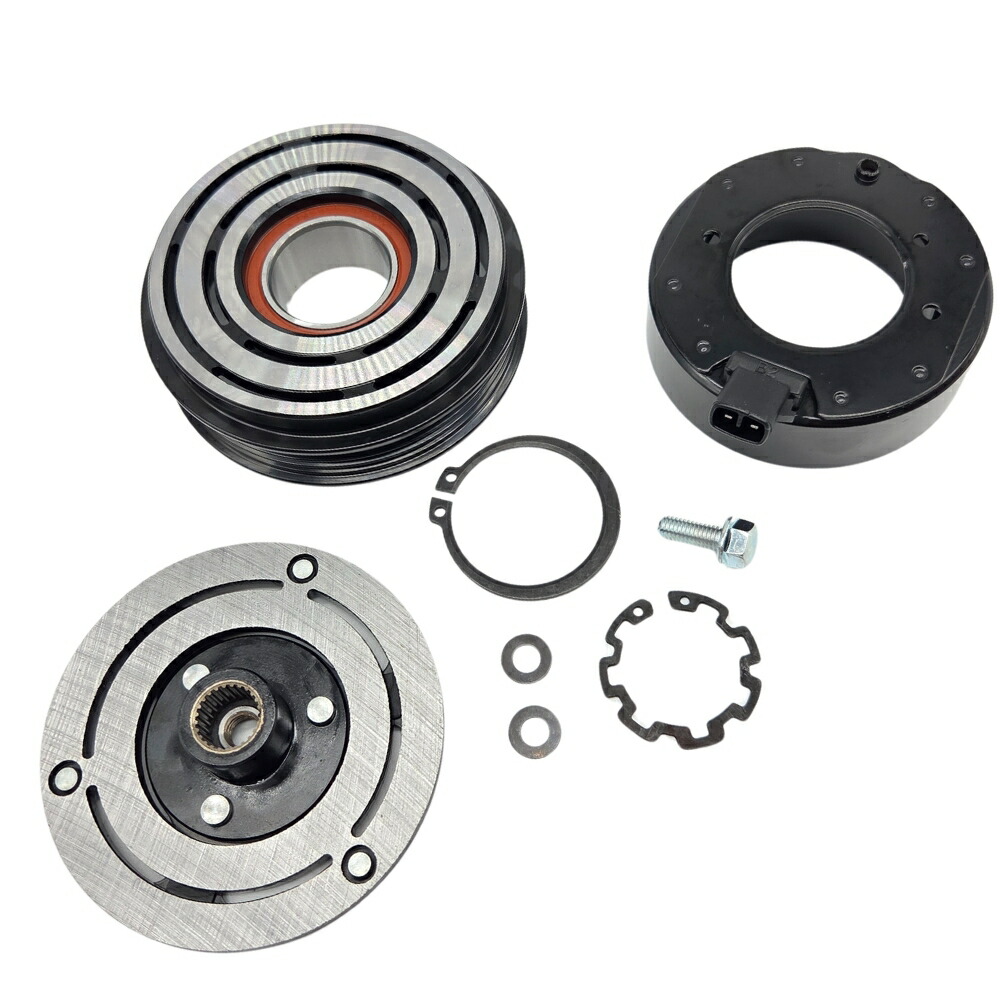 楽天市場】マグネットクラッチ プーリーセット ASSY エアコンプーリー