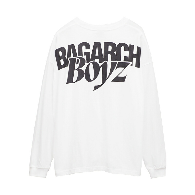 バガーチ ロングスリーブＴシャツ 長袖Ｔシャツ ストリート ストリート系 ヒップホップ メンズ MENS BH-1470 22'BGHB-LTS WHITE