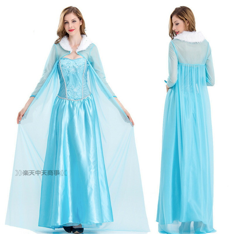 楽天市場 Chuutenn ハロウィン コスプレ エルサ 仮装 プリンセス コスプレ モテる Cosplay セクシー ワンピース カーニバル 大人用 おもしろ コスチューム 文化祭 忘年会 舞台衣装 演出服 レディース 女性用 不思議の国のアリス コスプレ衣装 仮装 団体 中天商事
