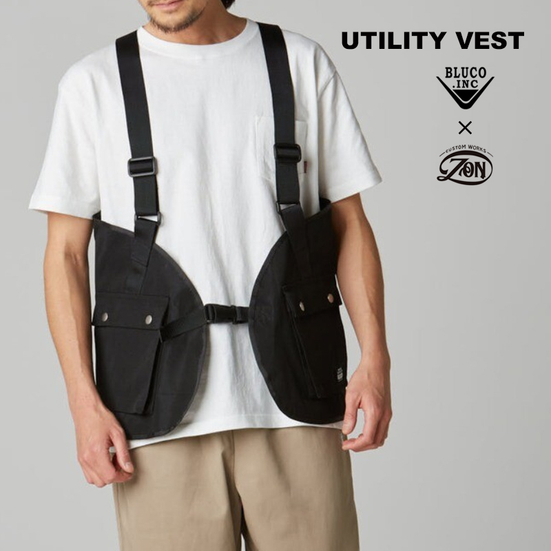 楽天市場】【再再入荷！】ZON × BLUCO ブルコ UTILITY VEST