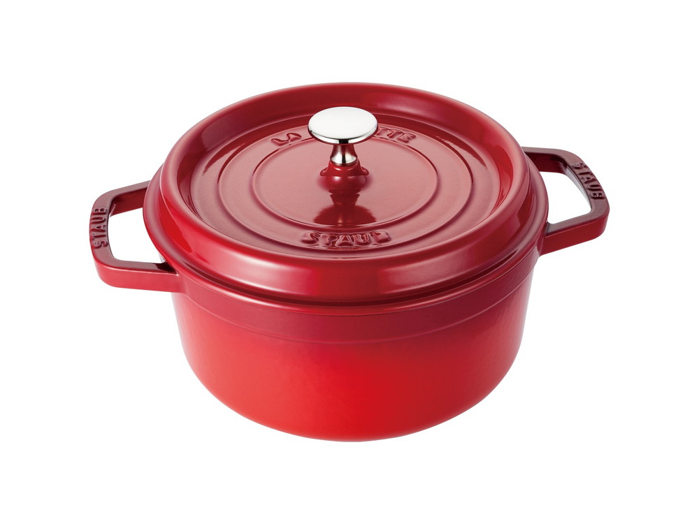 楽天市場 公式 Staub ピコ ココット ラウンド 22cm チェリー 生涯保証 ストウブ ピコ ココット ストーブ 鋳物 ホーロー鍋 Ih対応 ホーロー 琺瑯 ホウロウ 保温 鍋 国内正規品 オーブン ストウブ鍋 両手鍋 深型 3 4人用 Zwilling J A Henckels楽天市場店