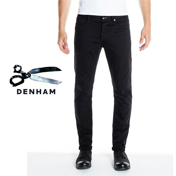 楽天市場 Denham デンハム Bolt Fbl ボルト ブラック スキニージーンズ ジーパン デニム 黒 メンズ Golden State