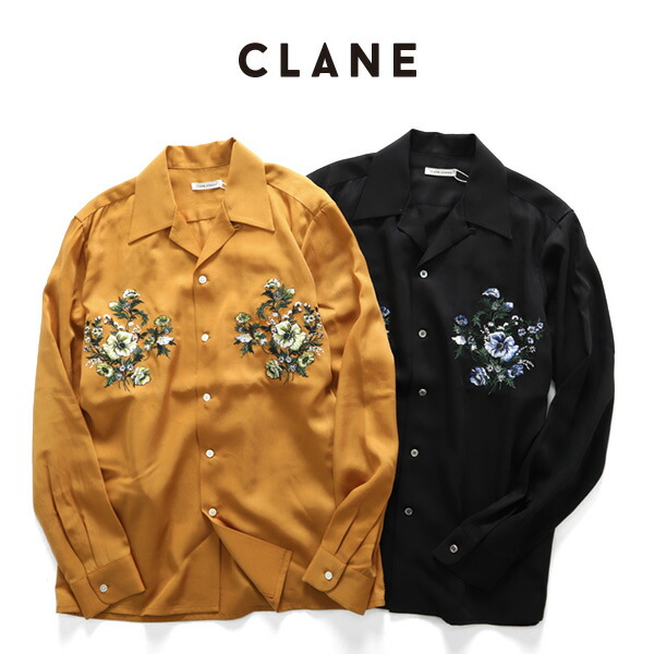 ファッションのインスピレーション ラブリー花柄刺繍 シャツ メンズ