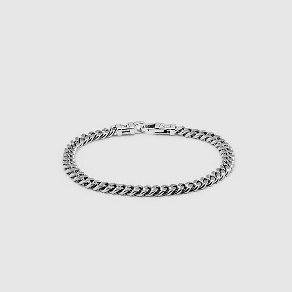 Golden State Tomwood Tom Wood Chain Bracelet Silver Curb L Image