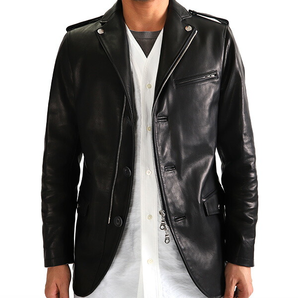 楽天市場 Time Sale Rainmaker Kyoto レインメーカー シングルブレザー ライダースジャケット Rm1 001 レザー ジャケット メンズ Golden State