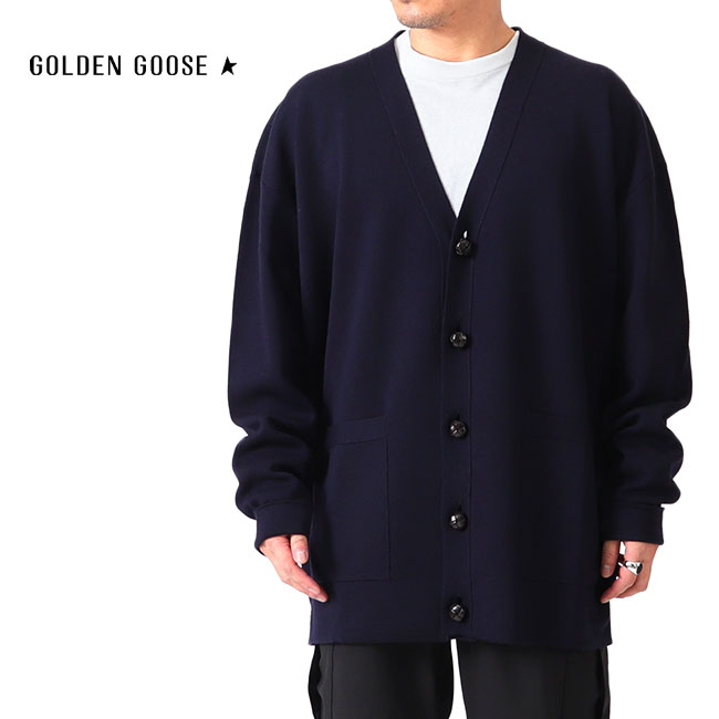 楽天市場 Golden Goose ゴールデングース オーバーサイズ ロングカーディガン メンズ Golden State