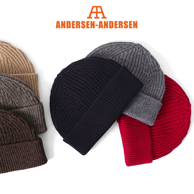 ANDERSEN-ANDERSEN アンデルセンアンデルセン ビーニー ショート ニットキャップ BEANIE SHORT 5GG ニット帽 帽子 メンズ レディース