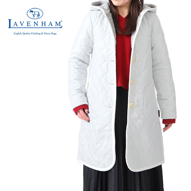 楽天市場 Lavenham ラベンハム ブランドン ファー ラブンスター キルティングコート ロングコート Brundon Fur Lavenster レディース Golden State