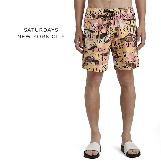 新品 Saturdays NYC ボードショーツ サーフパンツ 水陸両用 海パン 楽天市場】Saturdays New York City サタデーズ ニューヨーク