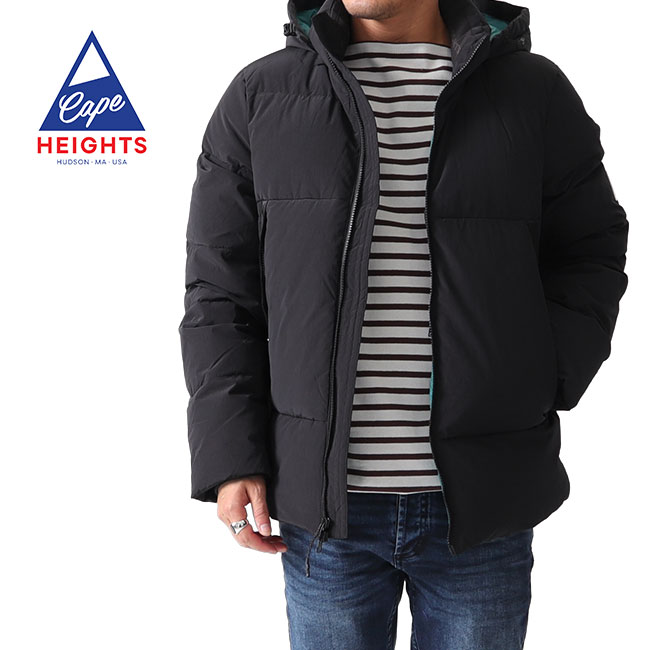 【極美品】Cape Heights ダウンベスト Sサイズ ネイビー cape HEIGHTS ケープハイツ ダウンベスト xs ブラック