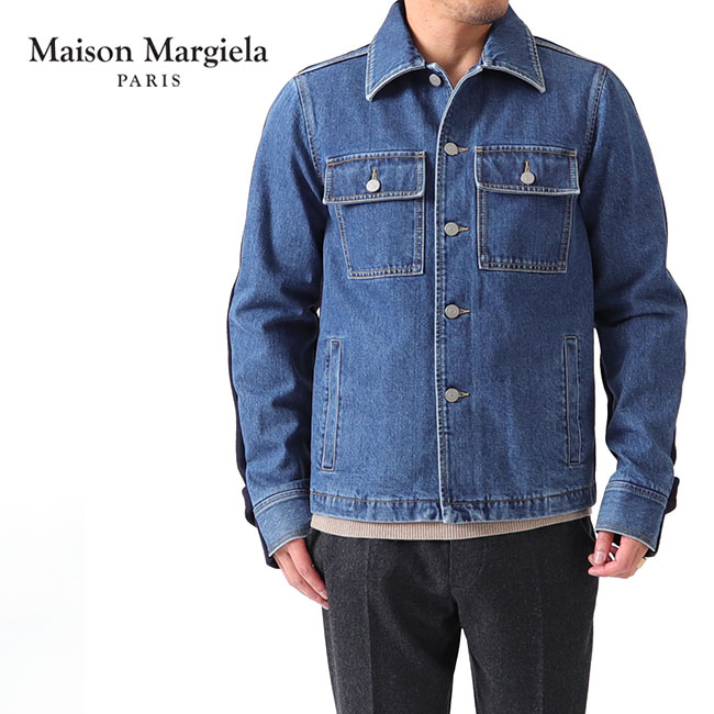 Martin Margiela 裏ボア フルジップデニムジャケット size42 Martin Margiela 裏ボア フルジップデニムジャケット size42