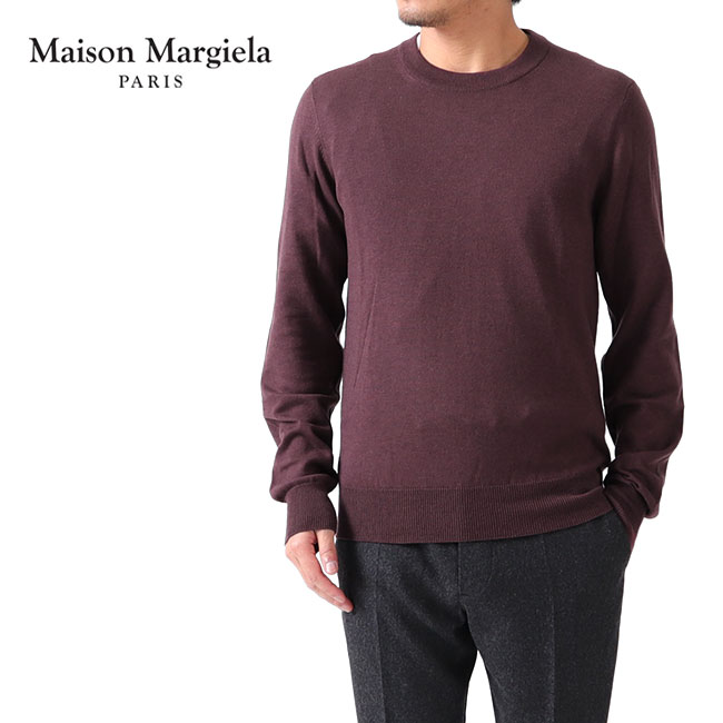 MM6　エルボーパッチウールニット Maison Margiela - エルボーパッチセーター | River
