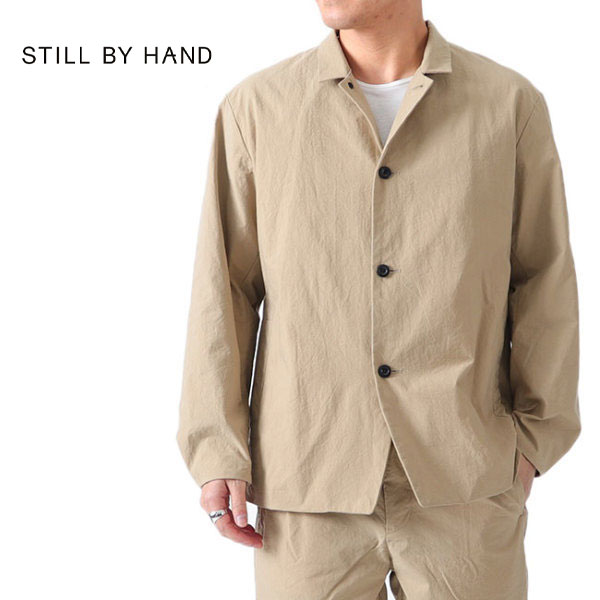 [TIME SALE] Still by Hand スティルバイハンド 細工物上衣 JK0194 撥水 メンズ