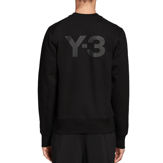 Y-3 23AW ベルベットクルー ベロアスウェット ロゴ ブラック/L タグ付 楽天市場】Y-3 ワイスリー トレーナー VELVET CREW ベルベット