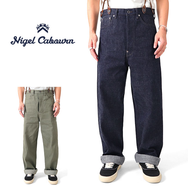 NigelCabourn25ssドビーストライプデニムパンツナイジェル NigelCabourn25ssドビーストライプデニムパンツナイジェル パンツ