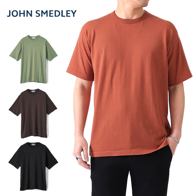 初夏セール！ジョンスメドリー　半袖ニットtシャツ 楽天市場】[TIME SALE] JOHN SMEDLEY ジョンスメドレー 24G 胸