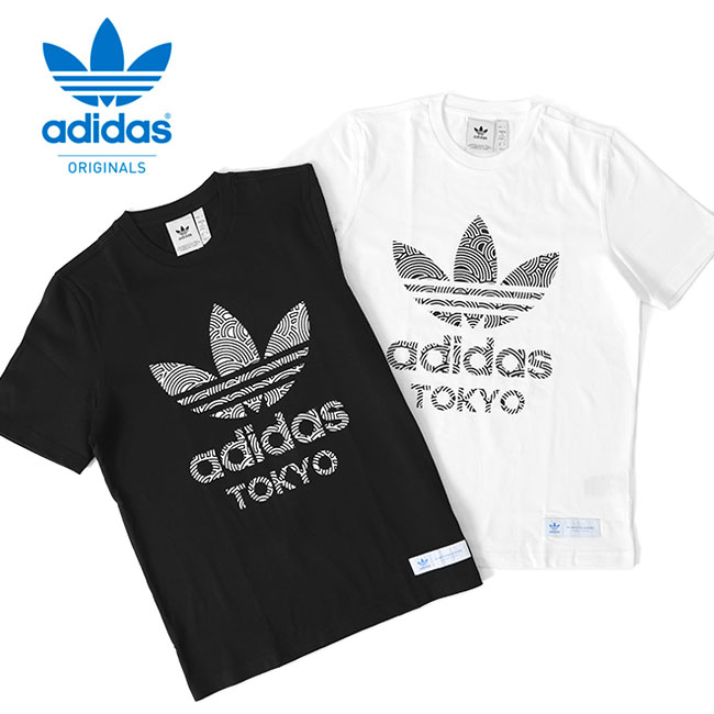 楽天市場 Adidas アディダスオリジナルス 東京 トレフォイルロゴ Tシャツ Gj6750 Gj6751 メンズ レディース Golden State