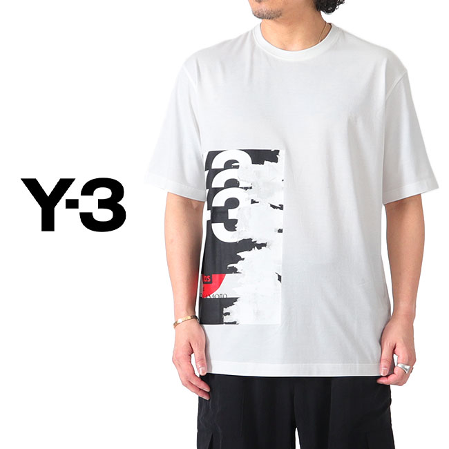 楽天市場 Y 3 ワイスリー 内田すずめ アートグラフィック Tシャツ Gk43 半袖tシャツ メンズ Golden State