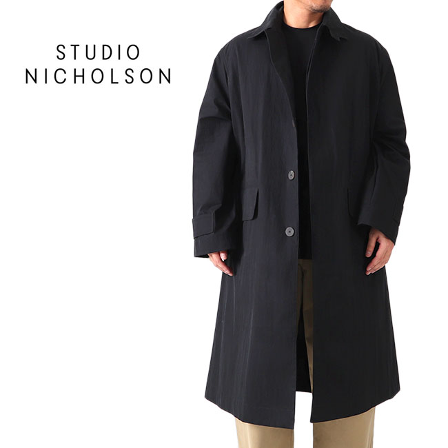 楽天市場】STUDIO NICHOLSON スタジオニコルソン ステンカラーコート