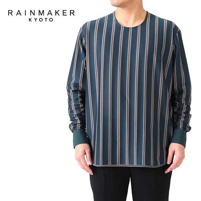 【関税込み】RAINMAKER KYOTO グレー クルーネックTシャツ 関税込み】RAINMAKER KYOTO グレー クルーネックTシャツ 楽天