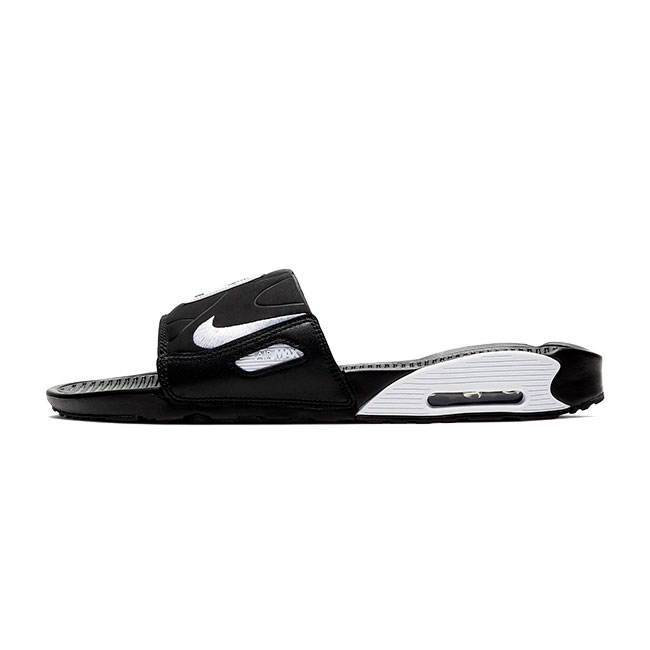 安いそれに目立つ Nike ナイキ モノクロ エアマックス 90 スライド サンダル Air Max 90 Slide Bq4635 002 ベナッシ メンズ 保存版 Www Sanwadensetu Co Jp