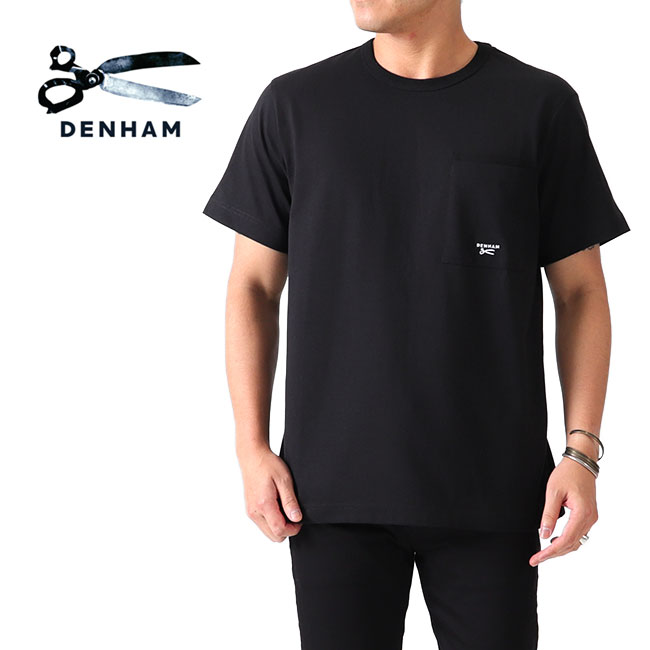 楽天市場】DENHAM デンハム シザーロゴ Tシャツ APPLIQUE MOJ