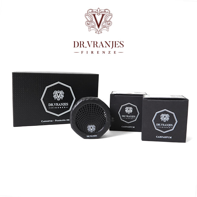 2376円 百貨店 Dr.Vranjes ドットール ヴラニエス CARPARFUM GIFTBOX カーパルファム ディスペンサー リフィル ギフトボックス  ディフューザー 車専用 プレゼント