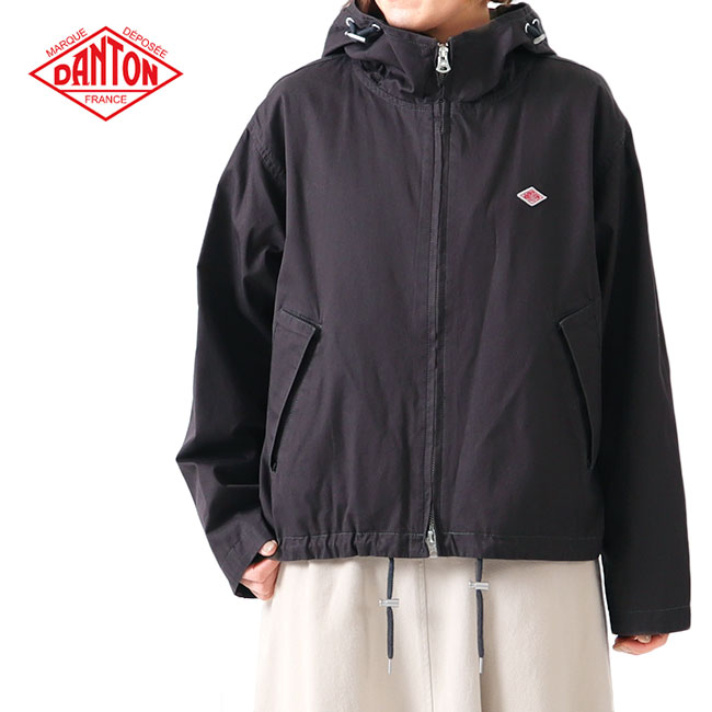 楽天市場】ダントン/DANTON ウールモッサダブルボタンフード付き