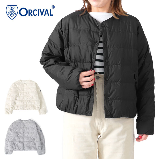 予約商品 Orcival カラーレス オーシバル インナーダウン ショートブルゾン