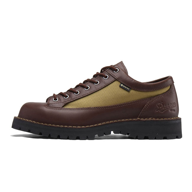 Danner ダナー Ws Danner Field Low フィールド ローカット レザーブーツ D121018 ゴアテックス ビブラム シューズ 茶 ブラウン レディース