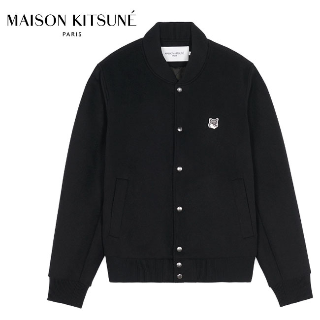 MAISON KITSUNÉ メゾンキツネ ノーカラージャケット 楽天市場】MAISON KITSUNE メゾンキツネ キルティングジャケット