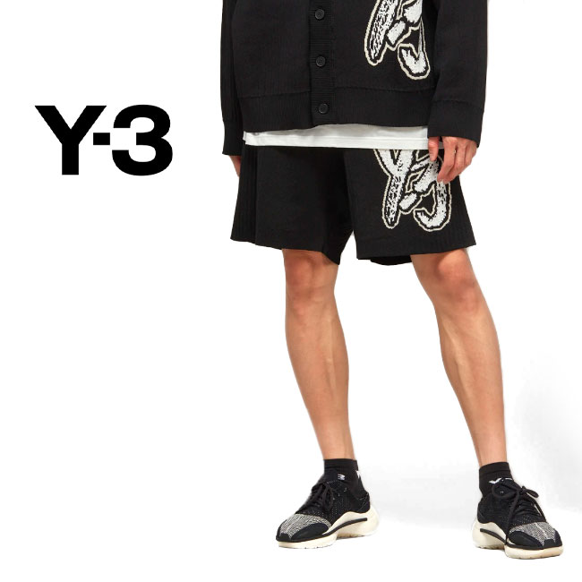 Y-3 黒 ショートパンツ 楽天市場】Y-3 ワイ・スリー ショートパンツ ショーツ ニット
