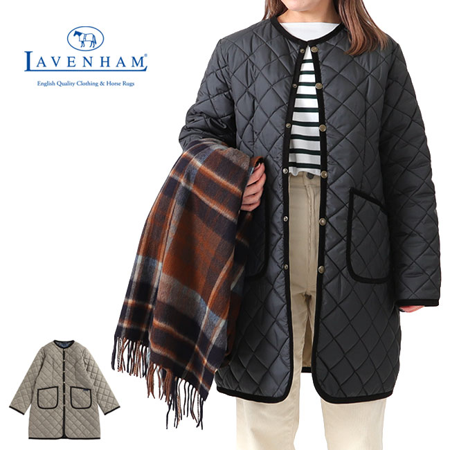専用★ラベンハム RAMSEY ラムジー フード キルティング コート 34 黒 楽天市場】【クーポンで20%OFF】ラベンハム/LAVENHAM ラムジー